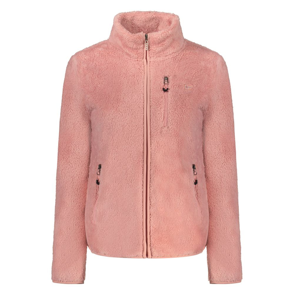 Rosa Polyester Woman Sweatshirt