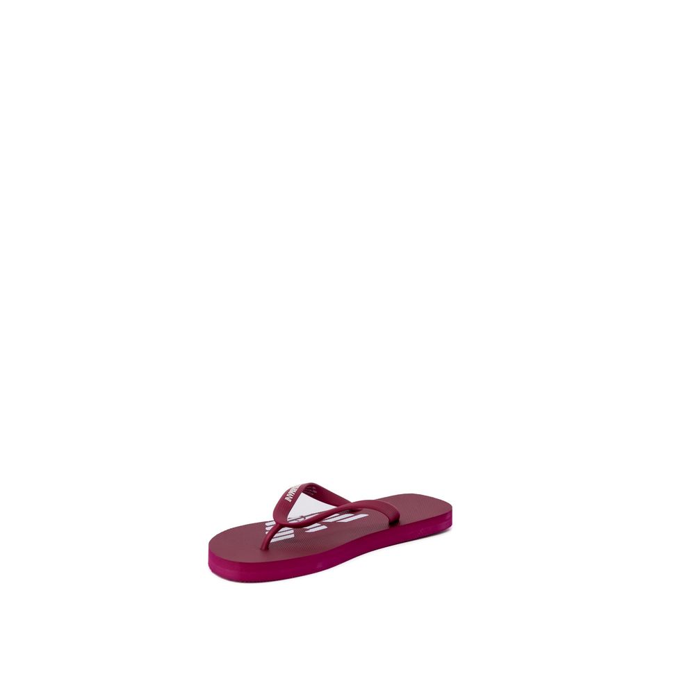 Multicolor Rubber Flip-Flop Sandals