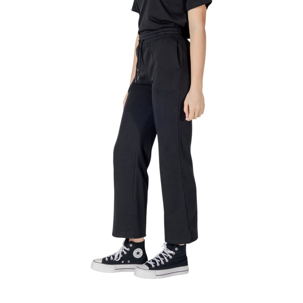 Black Cotton Joggers (Workout Pants)
