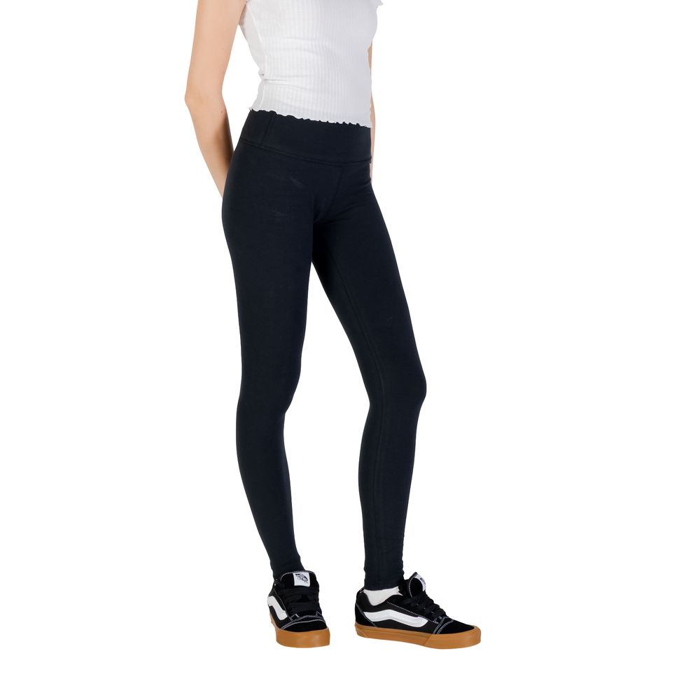 Black Cotton Leggings