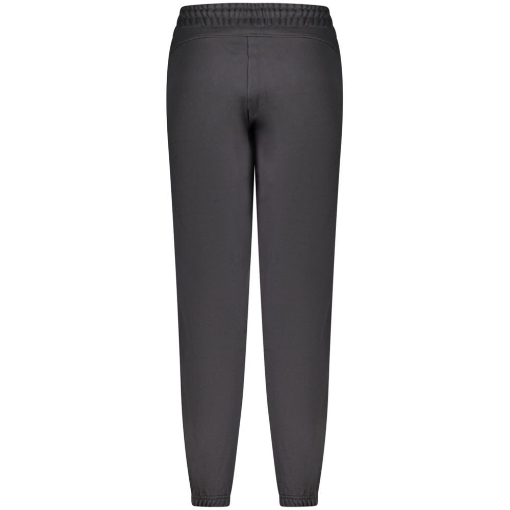 Black Cotton Women's Sport Trouser