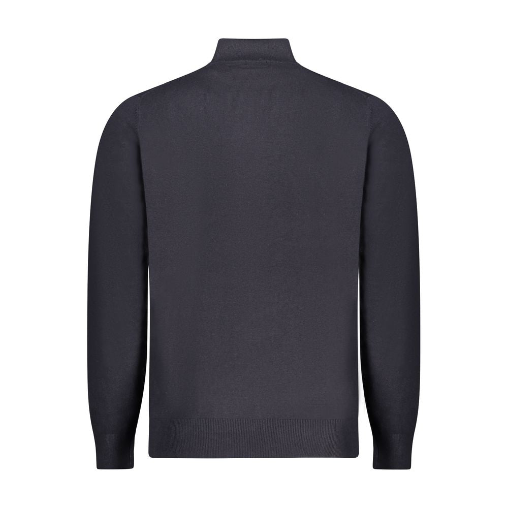 Blue Wool Men's Sweater