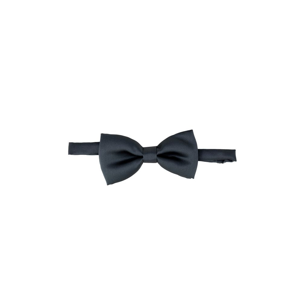 Gray Silk Bowtie