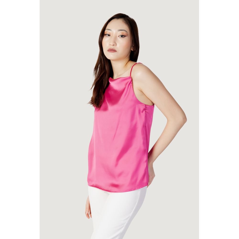 Multicolor Polyester Tank Tops