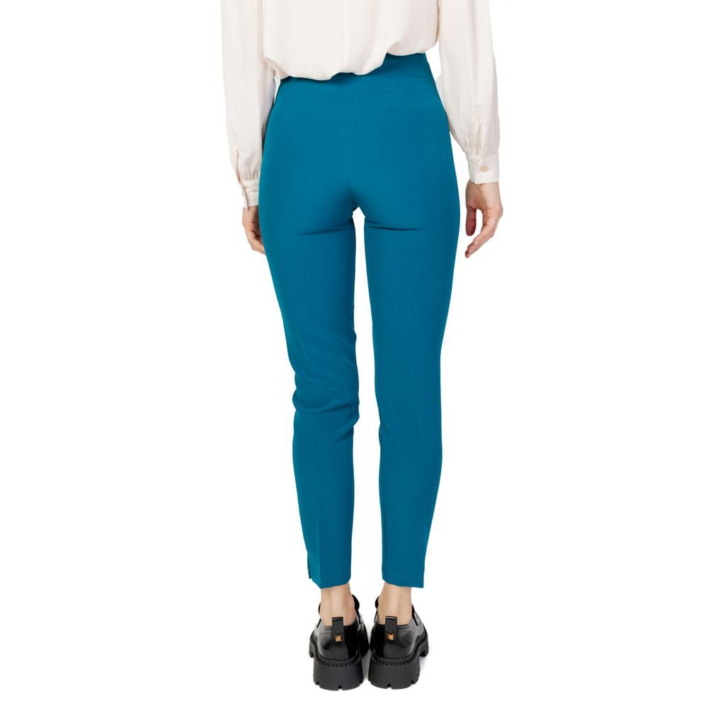 Black Polyester Pants