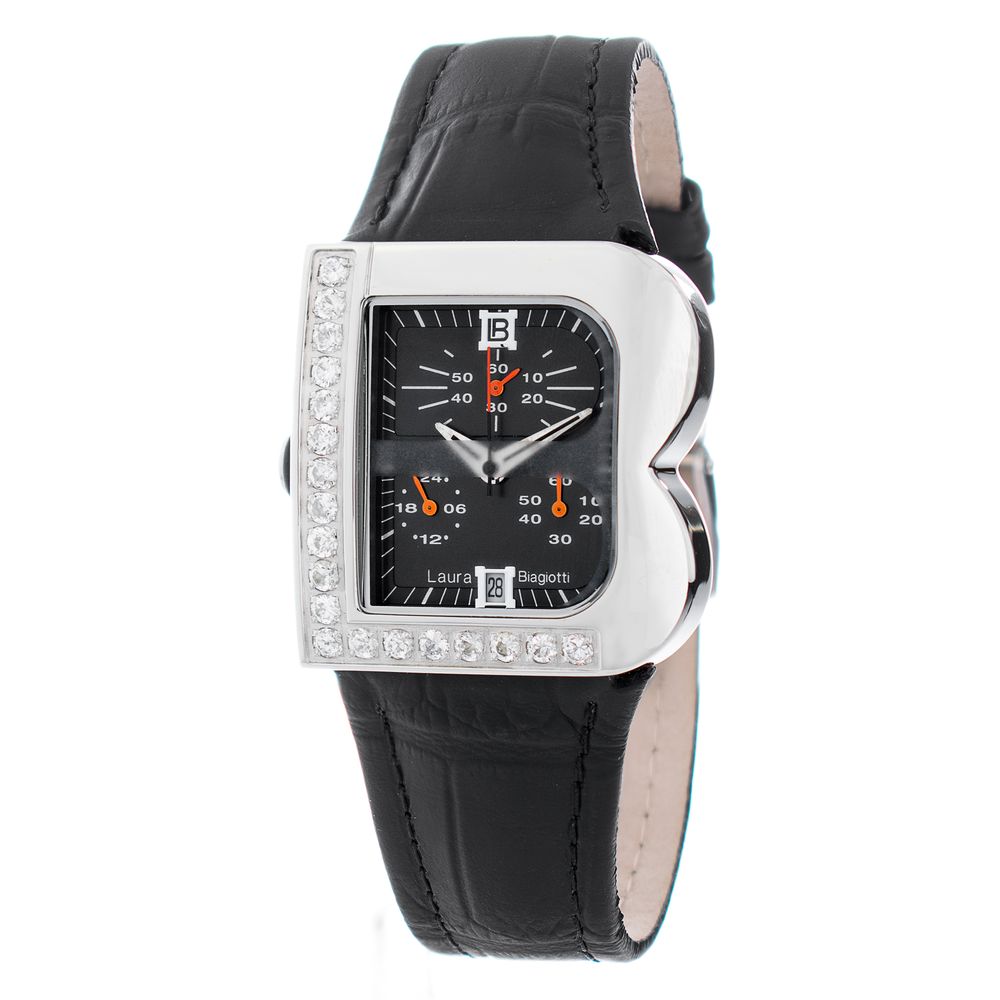 Black Stainless Steel Dress Watch
