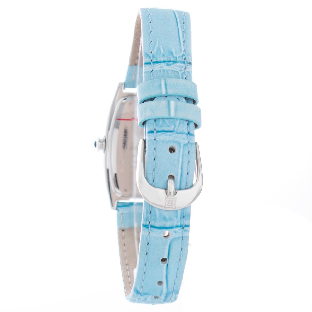Blue Leather Dress Watch