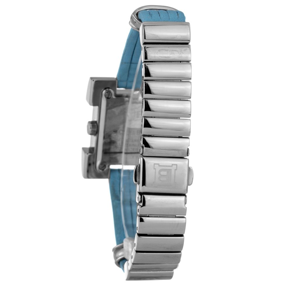 Blue Leather Dress Watch