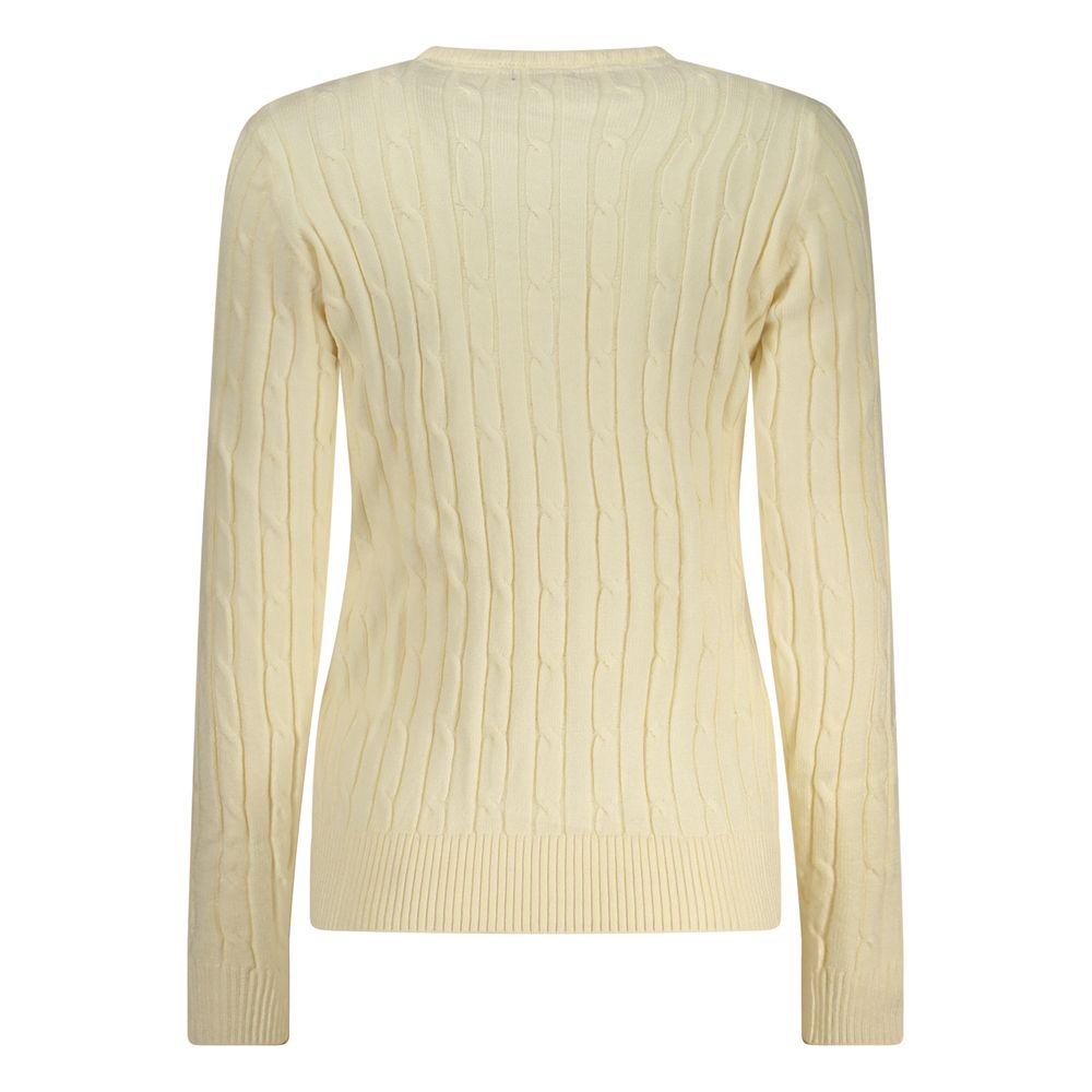 Bianco Viscosa Donna Maglia