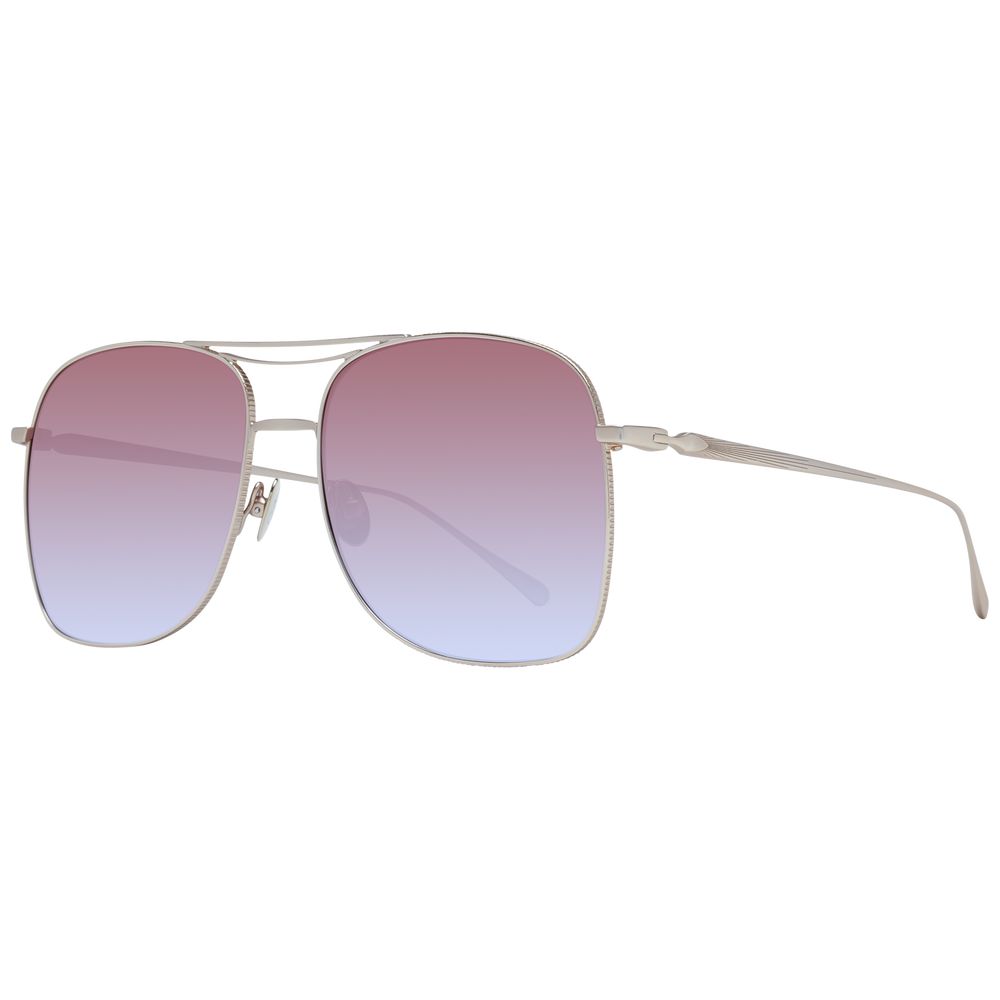 Gold Stainless Steel Sunglasses