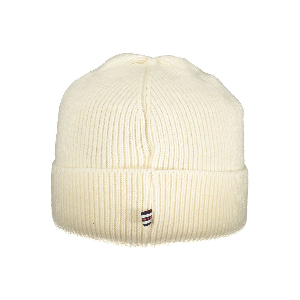 White Acrylic Men's Cap